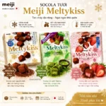 Socola Tươi Meiji Meltykiss – Socola Nhật Bản Mềm Tan, Đậm Vị Cacao