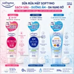 Sữa rửa mặt Kose Softymo dưỡng ẩm 150g | 190g